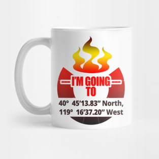 I Am Going to Burning Man Mug